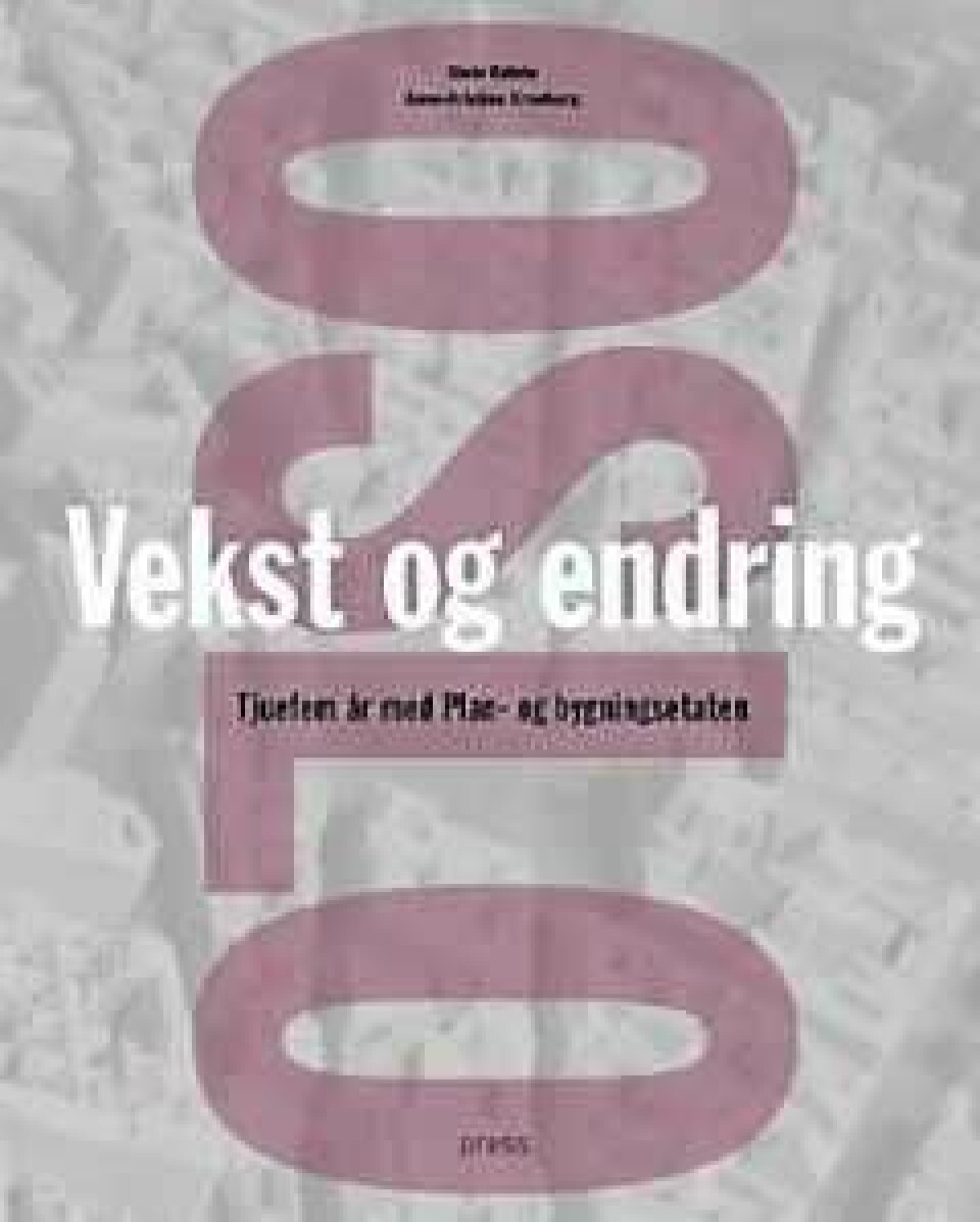 Boka Oslo - Vekst og endring. llustrasjon: Press forlag