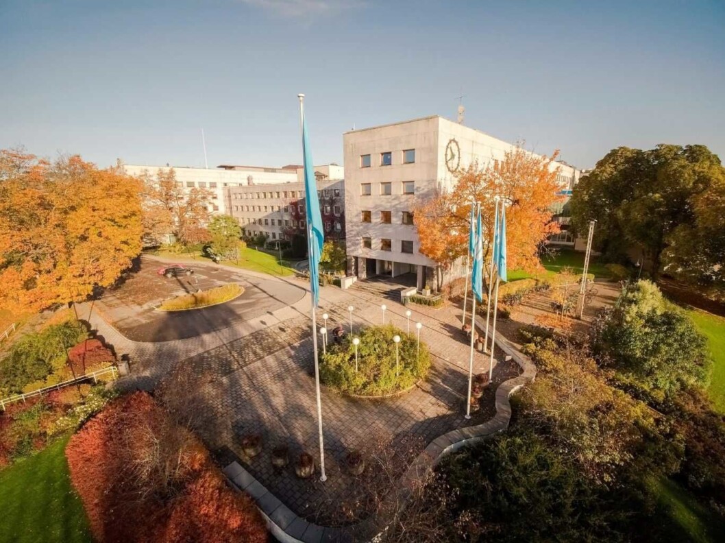 NRK-bygget ble fredet av riksantikvaren. Foto: NRK NRK-bygget ble fredet av riksantikvaren. Foto: NRK