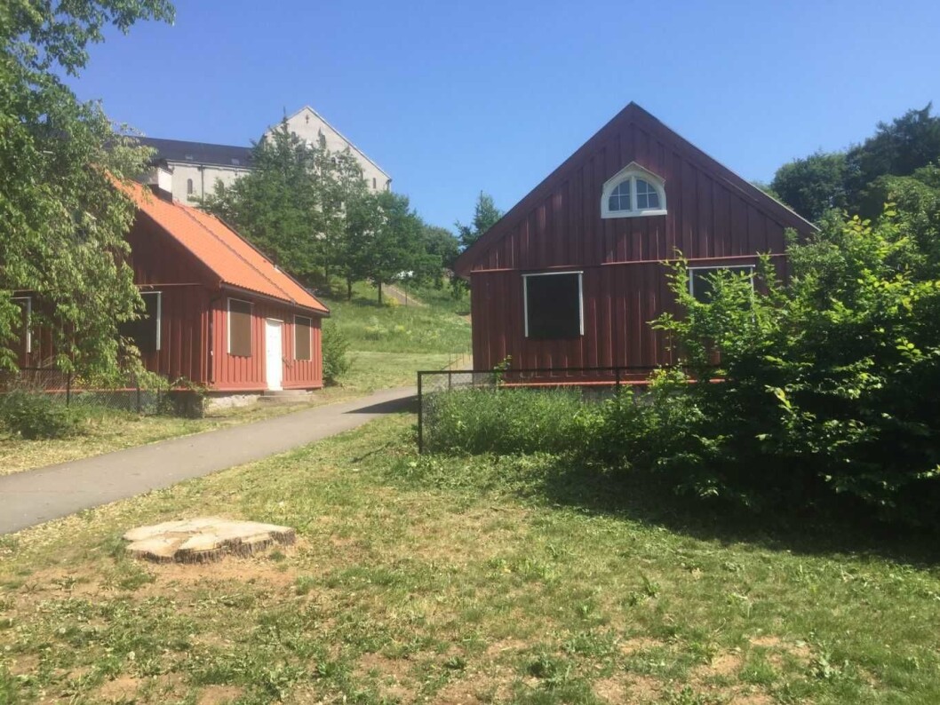 Nå begynner prosjektet med å omgjøre portnerboligene ved Caltexløkka på Tøyen til garderobeanlegg seg slutten Foto: Vegard Velle Nå begynner prosjektet med å omgjøre portnerboligene ved Caltexløkka på Tøyen til garderobeanlegg seg slutten Foto: Vegard Velle