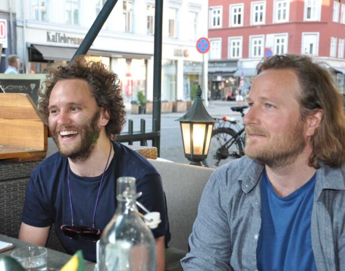 � Dette har vært en opplæring i demokratiske prosesser, sier Eirik Espolin Johnson og Jørgen Horn Gulliksen, som driver karaokestedet Syng. Foto: Arnsten Linstad � Dette har vært en opplæring i demokratiske prosesser, sier Eirik Espolin Johnson og Jørgen Horn Gulliksen, som driver karaokestedet Syng. Foto: Arnsten Linstad