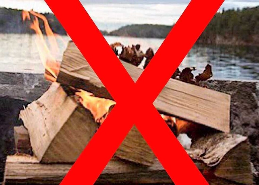 Det er stor skogbrannfare og totalforbud mot åpen ild. Foto: Bymiljøetaten Det er stor skogbrannfare og totalforbud mot åpen ild. Foto: Bymiljøetaten