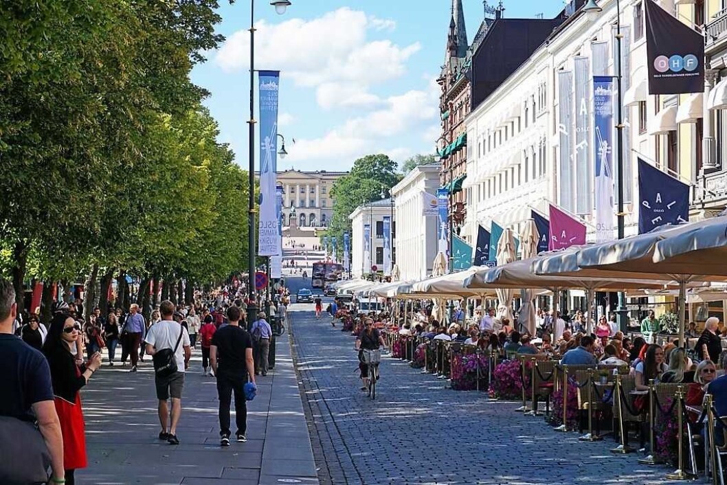 Folkeliv i Oslo sentrum. Vil det fortsette å være slik i fremtiden? Foto: VisitOslo/Tord Baklund Folkeliv i Oslo sentrum. Vil det fortsette å være slik i fremtiden? Foto: VisitOslo/Tord Baklund