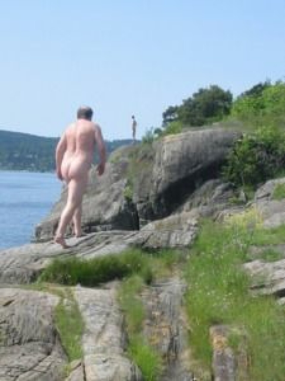 Naturister og nakenbadere kan også ta Osloferjene ut til Langøyene for å finne en fristrand. Foto: Oslo naturistforening