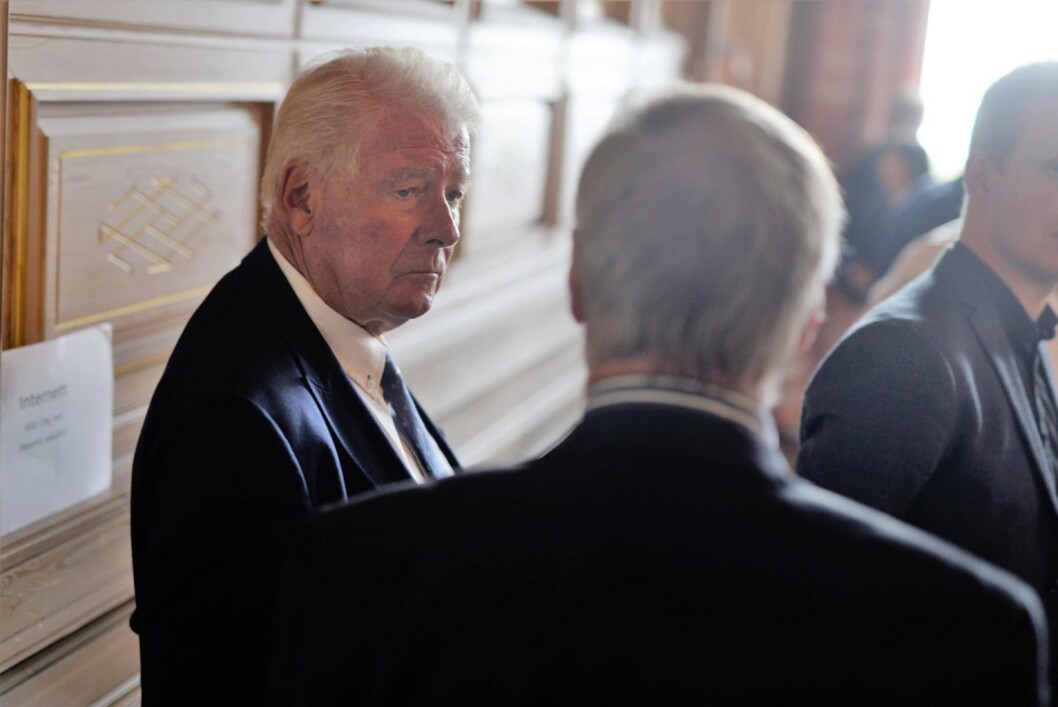 Carl I. Hagen mener byrådet må gå. 20. juni kommer mistillitsforslaget opp i bystyret. Foto: Christian Vassdal Carl I. Hagen mener byrådet må gå. 20. juni kommer mistillitsforslaget opp i bystyret. Foto: Christian Vassdal