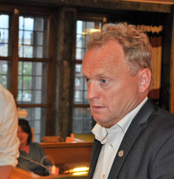 � Frp tar feil. Vi har styrket eldreomsorgen i Oslo, sier byrådsleder Raymond Johansen (Ap). Foto: Arnsten Linstad � Frp tar feil. Vi har styrket eldreomsorgen i Oslo, sier byrådsleder Raymond Johansen (Ap). Foto: Arnsten Linstad