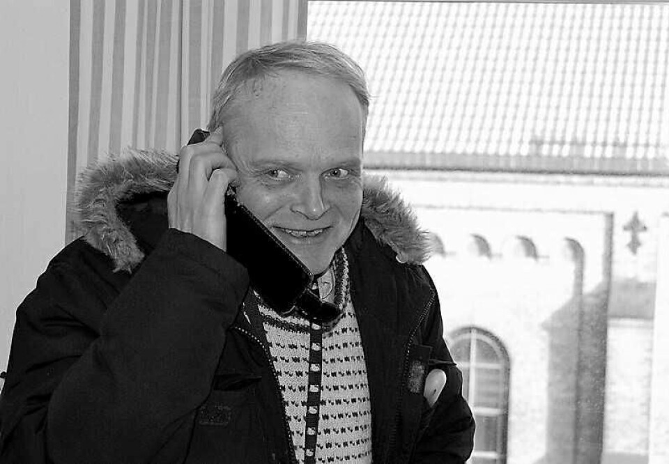 Talsperson Sverre Rusten avviser at det foregår noen stjeling fra styremedlemmene på Fattighuset. Foto: nettansvarlig på Fattighuset