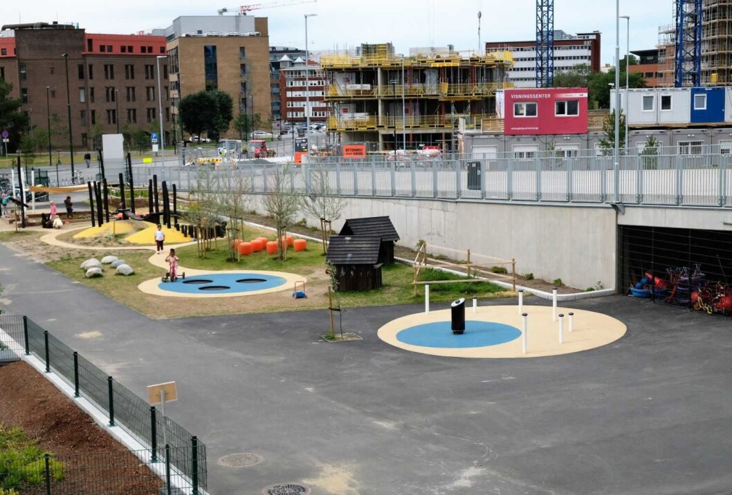 Valle Hovin idrettsbarnehage kan tvinges til å stenge på grunn av for dårlige utearealer. Foto: Christian Boger Valle Hovin idrettsbarnehage kan tvinges til å stenge på grunn av for dårlige utearealer. Foto: Christian Boger