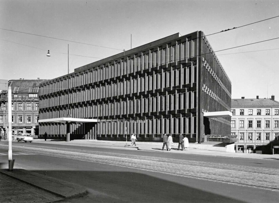 Ambassaden ble åpnet i 1959. Foto: Karl Teigens Fotoatelier / DEXTRA Photo