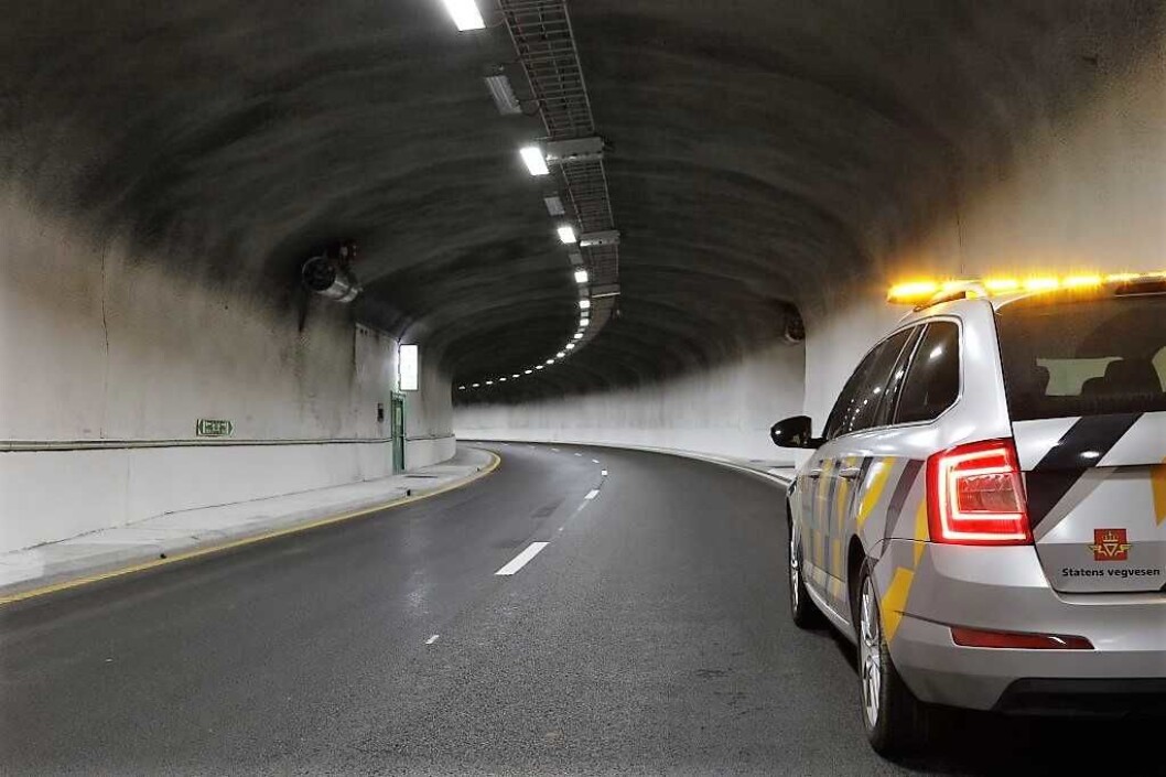 Det blir køkaos i Oslo neste helg. Årsaken er oppgradering av Svartdalstunnelen. Foto: Vegvesenet Det blir køkaos i Oslo neste helg. Årsaken er oppgradering av Svartdalstunnelen. Foto: Vegvesenet