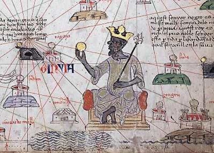 Mansa Musa grunnla det store Mali-kongedømmet. Illustrasjon: Wikimedia Commons Mansa Musa grunnla det store Mali-kongedømmet. Illustrasjon: Wikimedia Commons