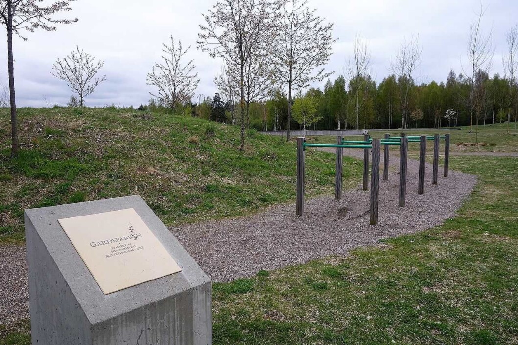 Oslos nye vannrenseanlegg legges i skogen bak Gardens leir på Huseby. Foto: Forsvaret/Wikimedia Oslos nye vannrenseanlegg legges i skogen bak Gardens leir på Huseby. Foto: Forsvaret/Wikimedia