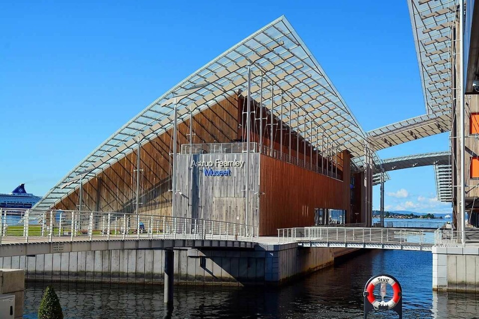 Arkitekten Renzo Piano tegnet Astrup Fearnley-museet som åpnet på Tjuvholmen i 2012. De to bygningene er blitt en av Oslos mange nye arkitektur-attraksjoner. Foto: George Rex/Flickr