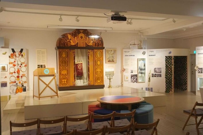 Jødisk historie, religion og kultur blir vist frem og forklart i Jødisk museum i Oslo. Foto: Jødisk museum Jødisk historie, religion og kultur blir vist frem og forklart i Jødisk museum i Oslo. Foto: Jødisk museum