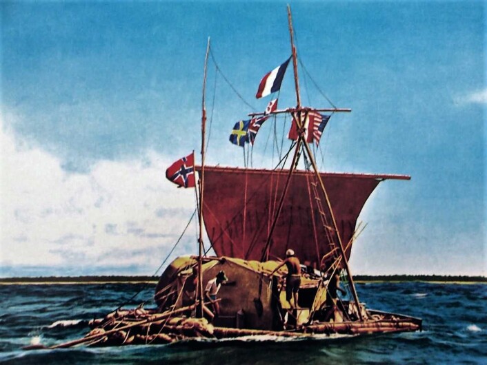 Thor Heyerdahls ekspedisjon over Stillehavet på en balsaflåte ble dømt nord og ned før avreise fra Sør-Amerika. Men det multinasjonale mannskapet klarte å krysse det enorme havstrekket. Foto: Kon-Tiki museet Thor Heyerdahls ekspedisjon over Stillehavet på en balsaflåte ble dømt nord og ned før avreise fra Sør-Amerika. Men det multinasjonale mannskapet klarte å krysse det enorme havstrekket. Foto: Kon-Tiki museet