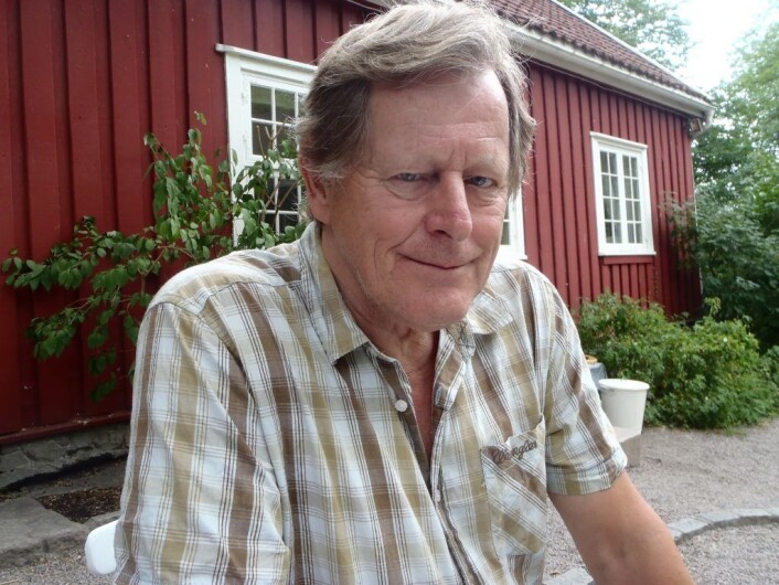 Thore Randolf Karlsen (68) fra Bjølsen har med få unntak besøkt alle stolpene som Stolpejakten har plassert ut i Oslo og i Marka. Foto: Anders Høilund Thore Randolf Karlsen (68) fra Bjølsen har med få unntak besøkt alle stolpene som Stolpejakten har plassert ut i Oslo og i Marka. Foto: Anders Høilund