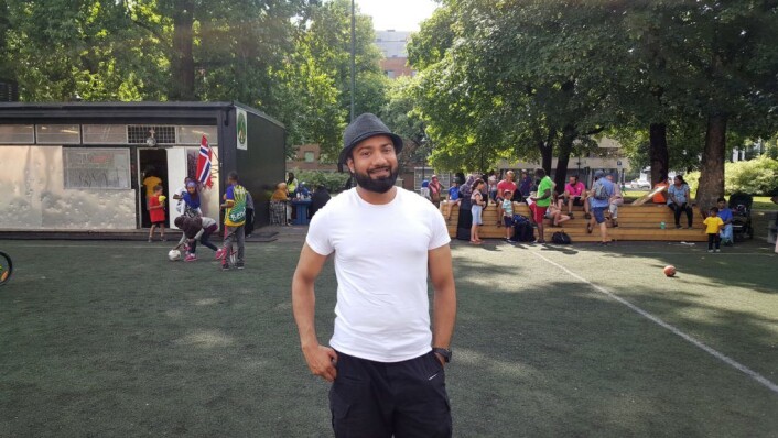 Imhan Khan koordinerer bydel Gamles Oslo sommerjobbing. Foto: Tarjei Kidd Olsen Imhan Khan koordinerer bydel Gamles Oslo sommerjobbing. Foto: Tarjei Kidd Olsen