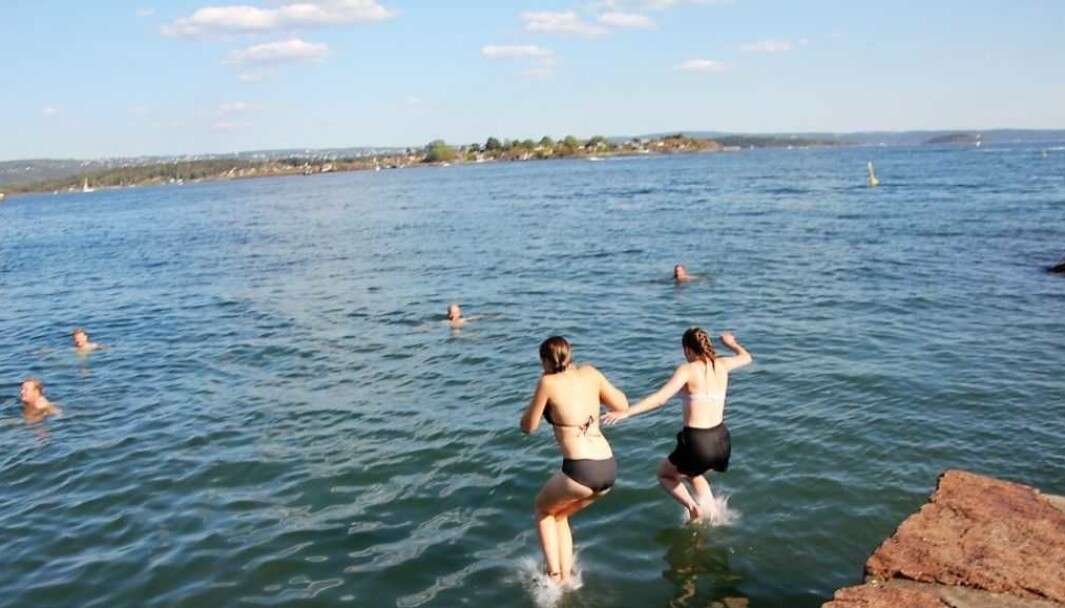 Bakteriene Vibrio og Shewanella har gode levekår når temperaturen i vannet er over 20 grader over tid. De fleste infeksjonene gir milde symptomer. Illustrasjonsfoto: Hans Magnus Borge Bakteriene Vibrio og Shewanella har gode levekår når temperaturen i vannet er over 20 grader over tid. De fleste infeksjonene gir milde symptomer. Illustrasjonsfoto: Hans Magnus Borge