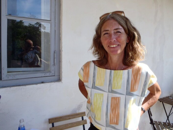 Dette er det opprinnelige, eldste Oslo. Det er en grunn til at dette heter Gamlebyen, sier Ann-Katrin Olsen i Oslo Ladegård, kulturetaten. Foto: Anders Høilund Dette er det opprinnelige, eldste Oslo. Det er en grunn til at dette heter Gamlebyen, sier Ann-Katrin Olsen i Oslo Ladegård, kulturetaten. Foto: Anders Høilund