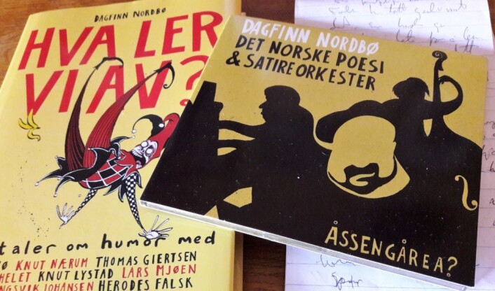 Dagfinn Nordbø er i tillegg til å være pressemann også kjent som forfatter, poet og musiker. Foto: Anders Høilund Dagfinn Nordbø er i tillegg til å være pressemann også kjent som forfatter, poet og musiker. Foto: Anders Høilund