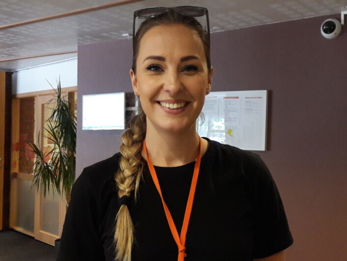 Kultur- og frivillighetsleder Kristine Thomassen ved Sofienbergsenteret. Senteret drives av Kirkens bymisjon. Foto: Anders Høilund Kultur- og frivillighetsleder Kristine Thomassen ved Sofienbergsenteret. Senteret drives av Kirkens bymisjon. Foto: Anders Høilund