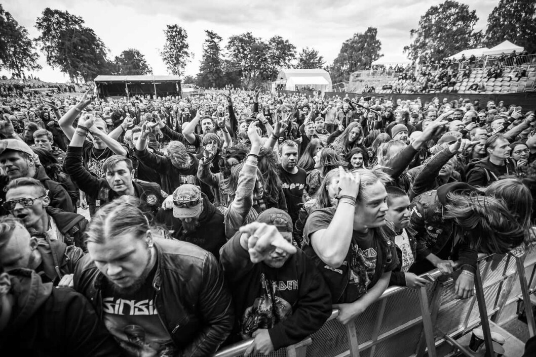 Hardrockfansen kan glede seg til at Tons of Rock-festivalen fremover blir å finne på Ekerbergsletta. Foto: Martinsen Hardrockfansen kan glede seg til at Tons of Rock-festivalen fremover blir å finne på Ekerbergsletta. Foto: Martinsen
