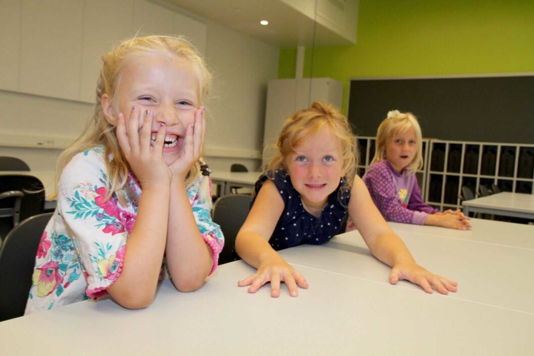 På mandag er det skolestart for årets 1. klassinger. Foto: Oslo kommune. På mandag er det skolestart for årets 1. klassinger. Foto: Oslo kommune.