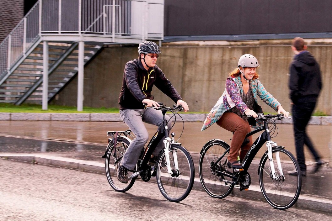 Oslo får stadig flere syklister. Foto: Norsk Elbilforening Oslo får stadig flere syklister. Foto: Norsk Elbilforening