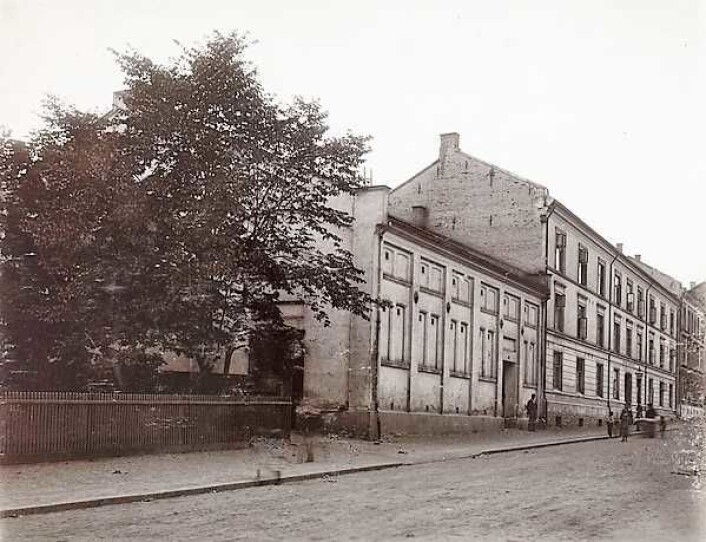 Datidens Thereses_gate 31, 1880-1890. Fotograf: Ukjent / Oslo museum Datidens Thereses_gate 31, 1880-1890. Fotograf: Ukjent / Oslo museum