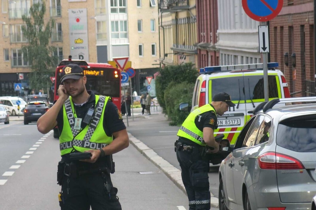 Hele 49 bilister ble tatt for å kjøre for fort ved osloskoler den første uka politiet aksjonerte. Foto: Politiet Hele 49 bilister ble tatt for å kjøre for fort ved osloskoler den første uka politiet aksjonerte. Foto: Politiet