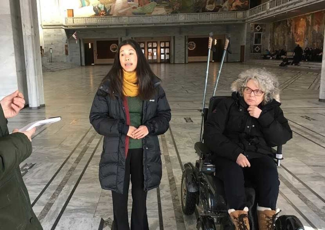Byrådet vil prioritere parkeringsplasser for handikappede, sier skribentene. Foto: Ida Freng / Handikapforbundet Byrådet vil prioritere parkeringsplasser for handikappede, sier skribentene. Foto: Ida Freng / Handikapforbundet