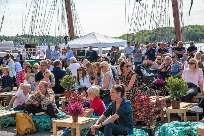 Folksomt i det fine været under Passion4Ocean festivalen på Vippetangen i år. Foto: Passion4Ocean Folksomt i det fine været under Passion4Ocean festivalen på Vippetangen i år. Foto: Passion4Ocean