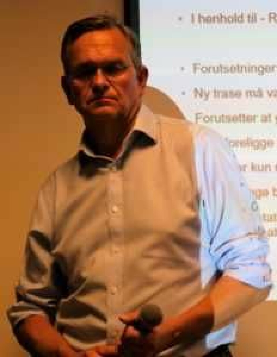 Lars Mork Gundersen i Bane NOR lover å gjøre det han kan for at oppkjøp av eiendommer skal gå så lett og skånsomt som mulig. Foto: Christian Boger