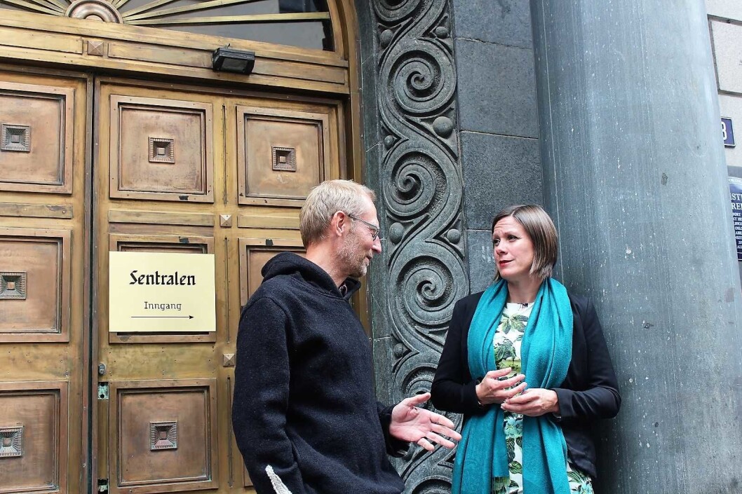 Morten Stige og Hanna Marcussen vil gjerne ha innspill på hva vi bør bevare for ettertiden i Oslo. Foto: André Kjernsli Morten Stige og Hanna Marcussen vil gjerne ha innspill på hva vi bør bevare for ettertiden i Oslo. Foto: André Kjernsli