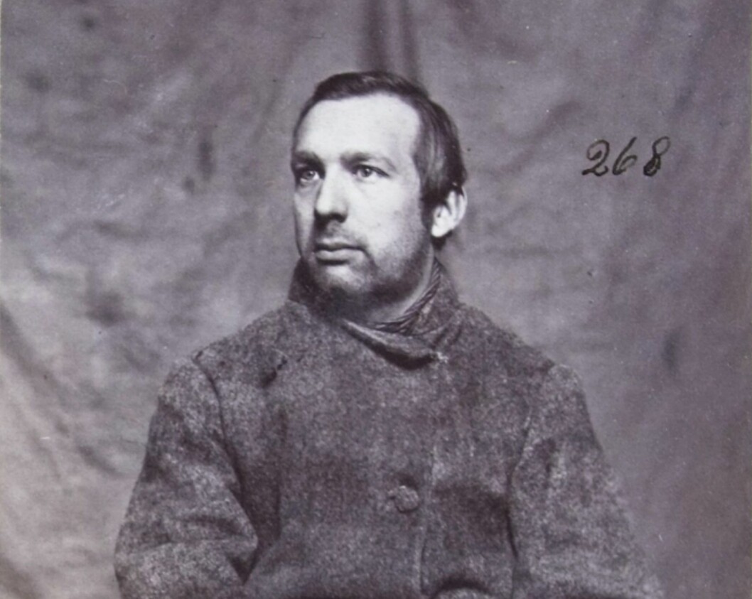 Imil Andresen i Botsfengselet, circa 1865-1880. Foto: Justismuseet