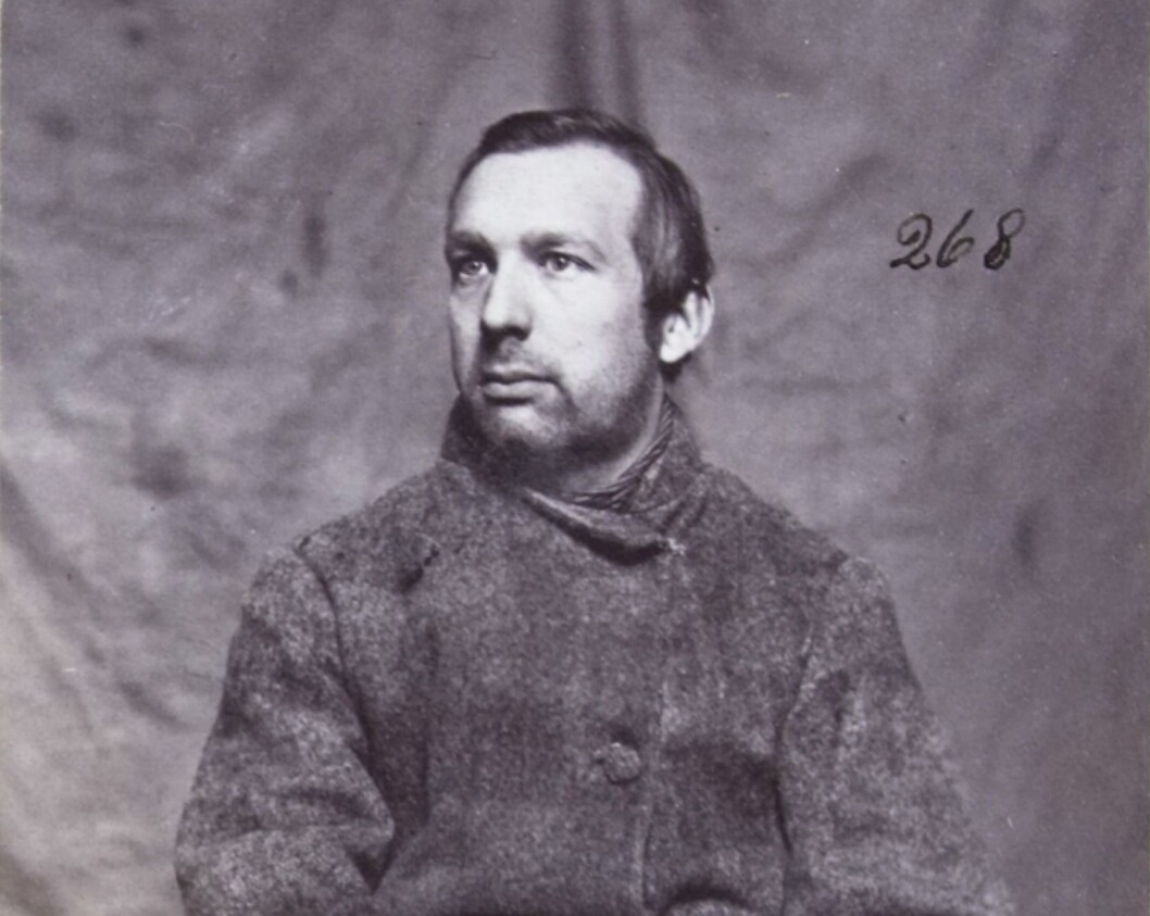 Imil Andresen i Botsfengselet, circa 1865-1880. Foto: Justismuseet Imil Andresen i Botsfengselet, circa 1865-1880. Foto: Justismuseet