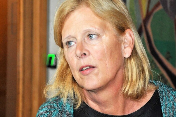 Camilla Wilhelmsen (Frp) fremmet forslag om å foreløpig utsette prosjektet Bilfritt byliv inntil en risiko- og sårbarhetsanalyse er laget. Men ble nedtsemt av byrådspartiene og Rødt. Foto: Arnsten Linstad Camilla Wilhelmsen (Frp) fremmet forslag om å foreløpig utsette prosjektet Bilfritt byliv inntil en risiko- og sårbarhetsanalyse er laget. Men ble nedtsemt av byrådspartiene og Rødt. Foto: Arnsten Linstad