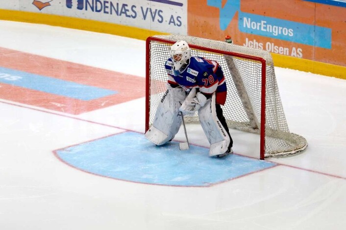Keeper Steffen Søberg får hard konkurranse fra tidligere lørenskog-keeper Joachim Svendsen. Foto: Atle Enersen Keeper Steffen Søberg får hard konkurranse fra tidligere lørenskog-keeper Joachim Svendsen. Foto: Atle Enersen