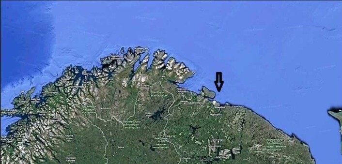 Her, på Kolahalvøya, langs kysten øst før Finnmark, endte flaskeposten opp. Her, på Kolahalvøya, langs kysten øst før Finnmark, endte flaskeposten opp.