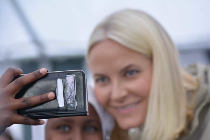 To prinsesser. Foto: Olga Andresen To prinsesser. Foto: Olga Andresen