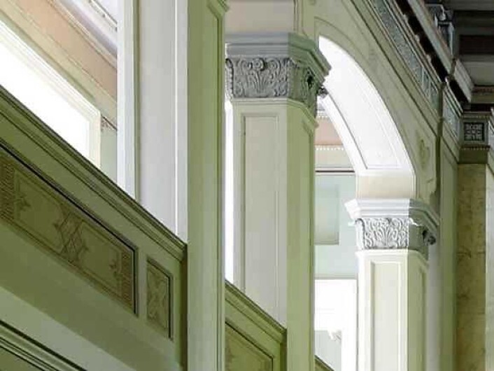 Detalj fra Slottskapellet. Foto: Kjetil Rolseth, Det kongelige hoff Detalj fra Slottskapellet. Foto: Kjetil Rolseth, Det kongelige hoff