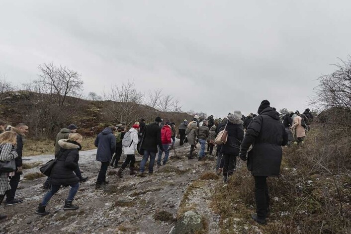 Det var folksomt på Gressholmen vinteren 2017 da Oslo kommune holdt visning på den da nyrestaurerte Gressholmen kro. Foto: Stine Raastad Det var folksomt på Gressholmen vinteren 2017 da Oslo kommune holdt visning på den da nyrestaurerte Gressholmen kro. Foto: Stine Raastad