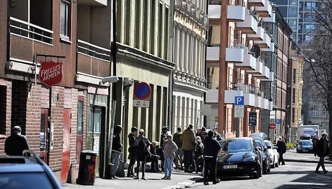 Grønland beboerforening og mange i nærmiljøet mener det er på tide at Frelsesarméens rusomsorgstilbud Fyrlyset flytter ut av lokalene i Urtegata. Grønland beboerforening og mange i nærmiljøet mener det er på tide at Frelsesarméens rusomsorgstilbud Fyrlyset flytter ut av lokalene i Urtegata.