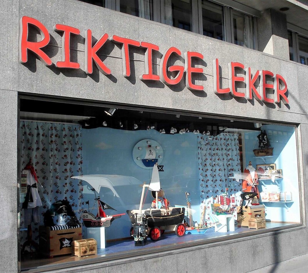 Riktige leker er en tradisjonsrik leketøysbutikk i Oslo sentrum. Foto: Tom Magliery / Flickr Riktige leker er en tradisjonsrik leketøysbutikk i Oslo sentrum. Foto: Tom Magliery / Flickr
