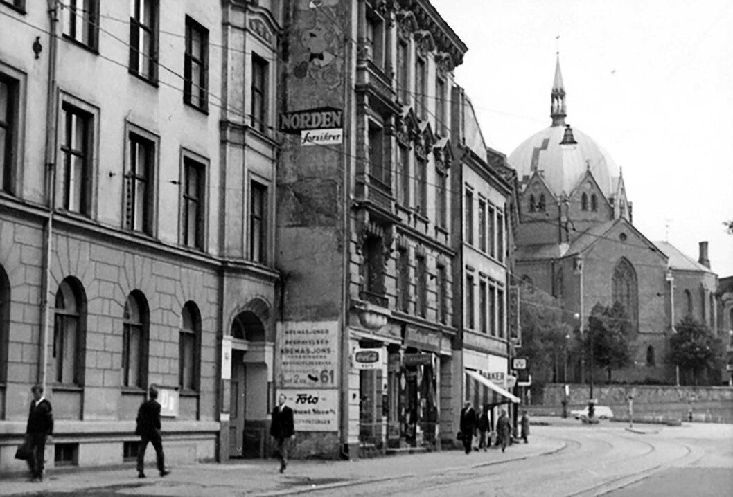 I Akersgata 55 lå boligkontoret i Oslo. Foto: Ukjent / Oslo museum I Akersgata 55 lå boligkontoret i Oslo. Foto: Ukjent / Oslo museum