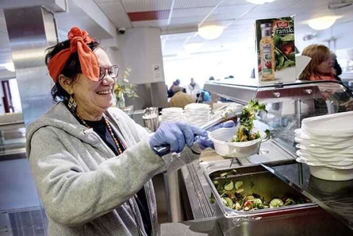 Daglig serveres de mest utslåtte av Oslos innbyggere mat hos Frelsesarmeens Fyrlyset i Urtegata. Men nå vil byrådet kutte 500.000 kroner av kommunens støtte til Fyrlykta. Frelsesarmeen har holdt til i Urtegata siden 1894. Foto: Frelsesarmeen Daglig serveres de mest utslåtte av Oslos innbyggere mat hos Frelsesarmeens Fyrlyset i Urtegata. Men nå vil byrådet kutte 500.000 kroner av kommunens støtte til Fyrlykta. Frelsesarmeen har holdt til i Urtegata siden 1894. Foto: Frelsesarmeen