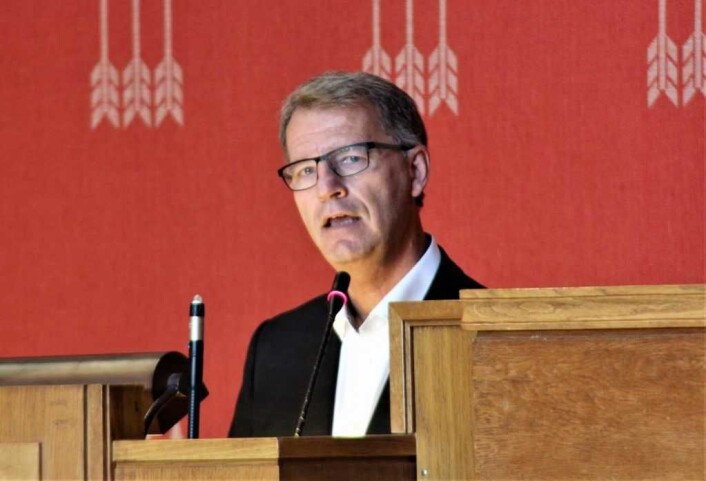 Robert Steen under fremleggelsen av oslobudsjettet for 2018. Foto: André Kjernsli Robert Steen under fremleggelsen av oslobudsjettet for 2018. Foto: André Kjernsli