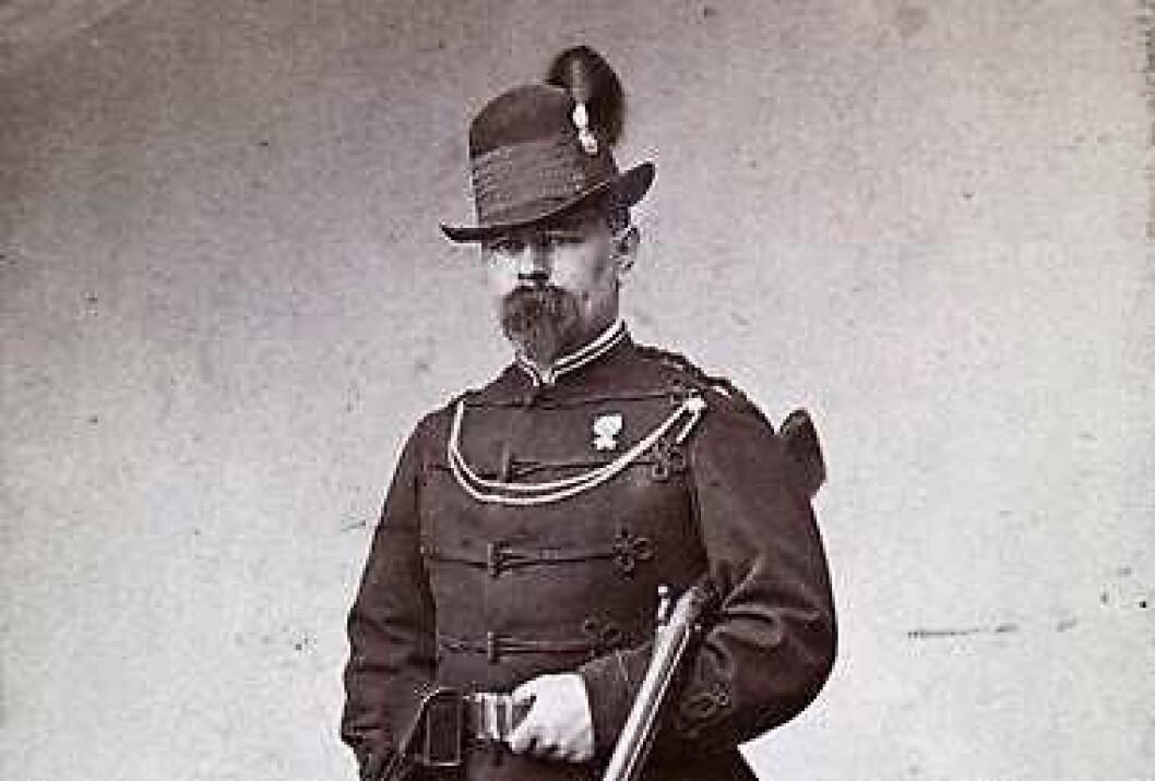 Nils Gabriel Dietrichson, alias Nils Gladelig, i circa 1860-65. Foto: Frederik Klem / Oslo museum Nils Gabriel Dietrichson, alias Nils Gladelig, i circa 1860-65. Foto: Frederik Klem / Oslo museum