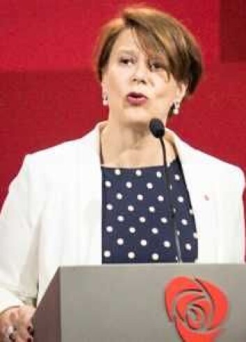Tone Tellevik Dahl under Arbeiderpartiets landsmøte 2017 Tone Tellevik Dahl under Arbeiderpartiets landsmøte 2017