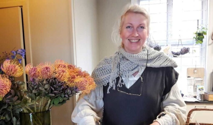 Marianne Hauge bak disken i butikken i Sagveien 23. Foto: Anders Høilund Marianne Hauge bak disken i butikken i Sagveien 23. Foto: Anders Høilund