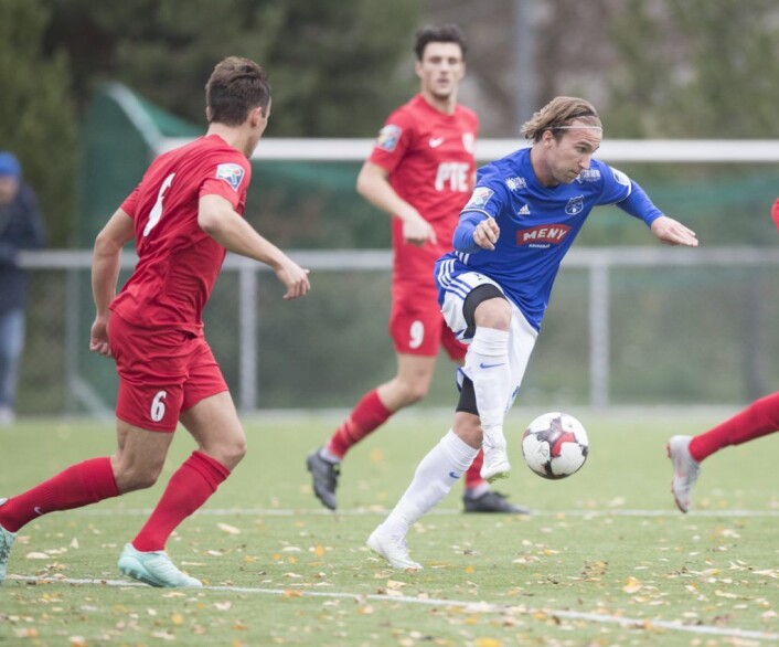Korsvoll på offensiven. Foto: Korsvoll fotball Korsvoll på offensiven. Foto: Korsvoll fotball